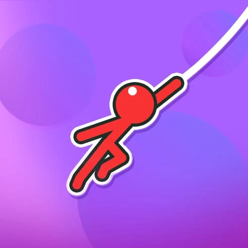 بازی آنلاین Stickman Hook